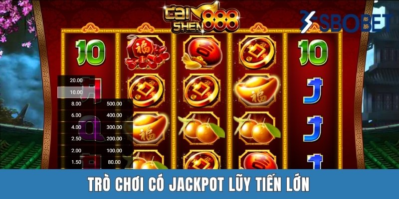Nổ Hũ Sbobet | Tụ Điểm Giải Trí Thưởng Lớn Nhất 2025 Trò chơi có jackpot lũy tiến lớn